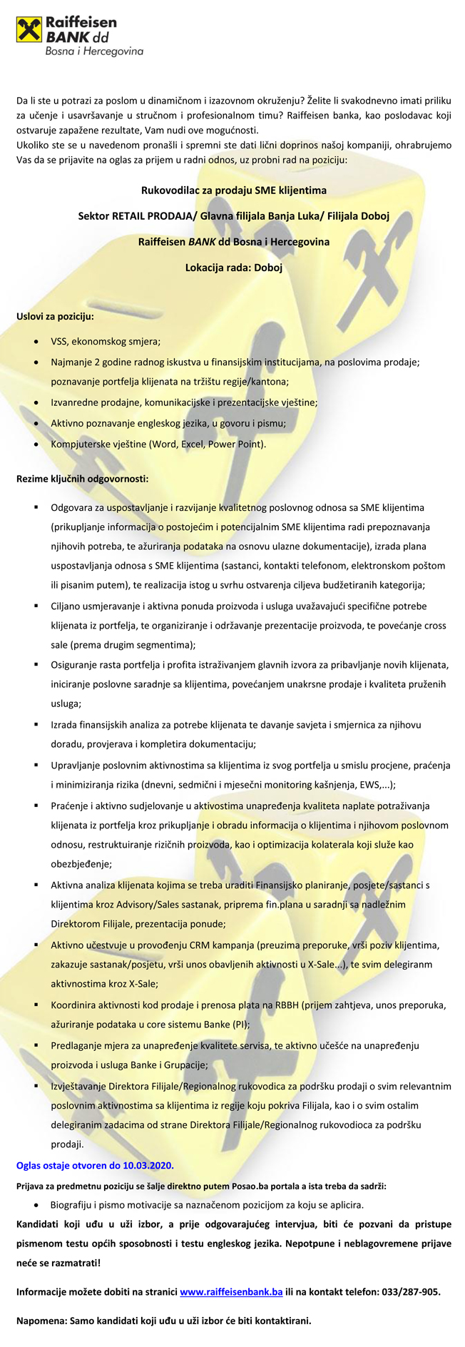Kontakti doboj